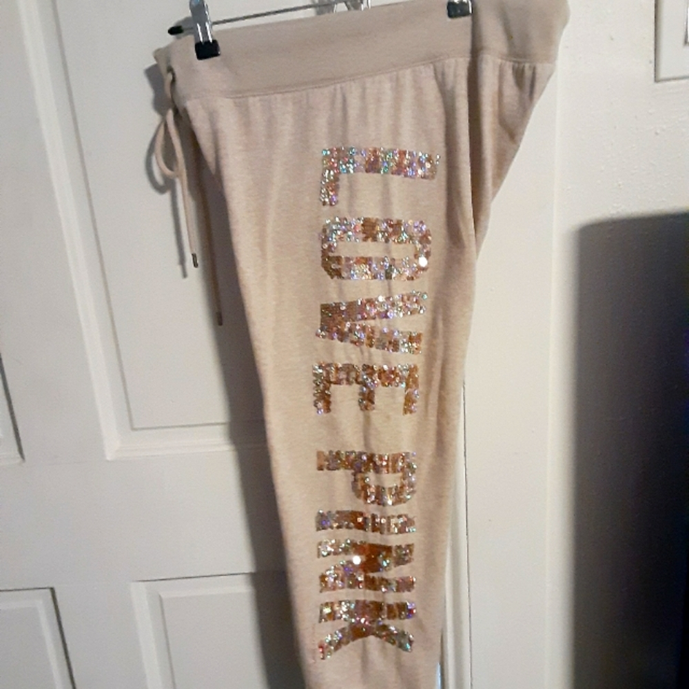 Victoria Secret- Pink- bling sweatpants